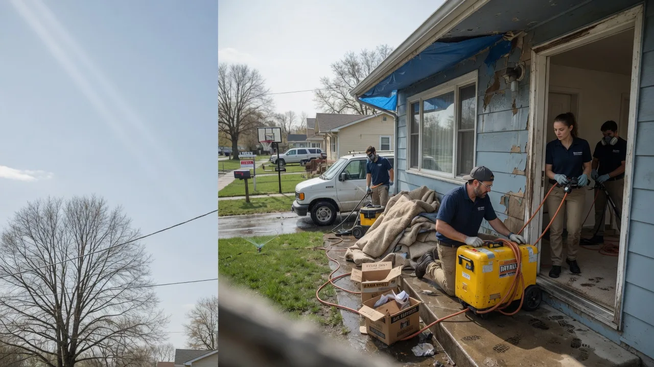 Basement Flood Cleanup in Riverdale, IL near me